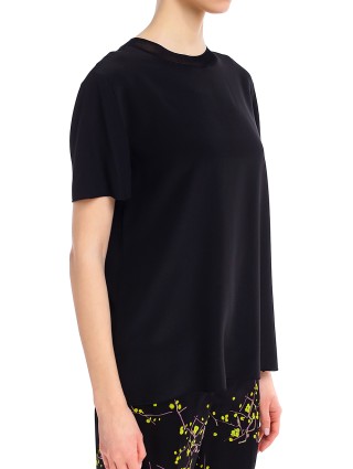 Чёрная блуза JOSEPH: фото 3 - Invogue